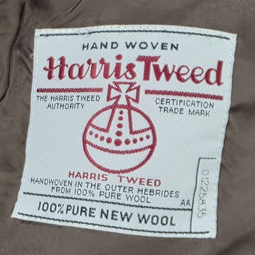 Brooks Brothers 1818 HARRIS TWEED Wool Madison Fit Multi Plaid Sports Coat. 45L - Picture 3 of 14